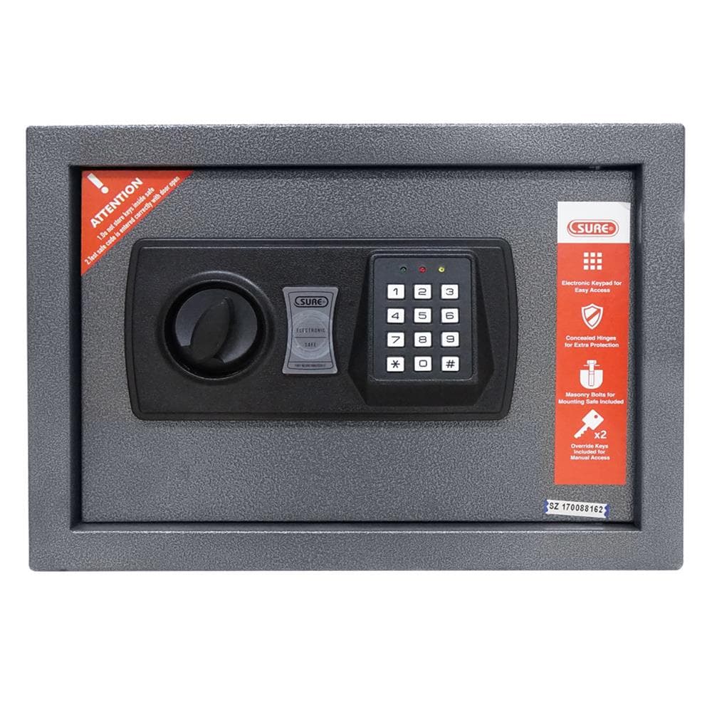 SURE รุ่น W35XD25XH25 ซม. ตู้เซฟระบบดิจิตอล ขนาด 35 ซม. สีแกรไฟต์ ปลอดภัย ใช้งานง่าย https://lnwchill.com