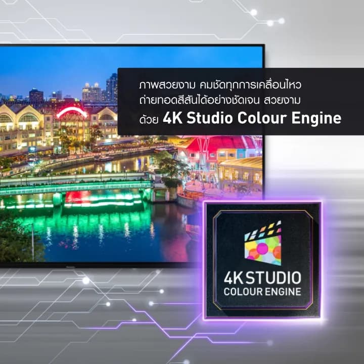 PANASONIC ทีวี ขนาด 43 นิ้วราคาพิเศษ 4K Android TV รุ่น TH-43LX630T จอ HDR คมชัดสมจริงเหมือนภาพยนตร์ Hexa Chroma Drive รองรับ Chromecast built-in [ส่งฟรี รับประกัน 3 ปี] https://lnwchill.com