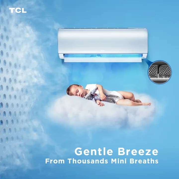 TCL T-PRO TAC-PROS25 แอร์ ขนาด 24,010 BTU ประหยัดไฟเบอร์ 5 แบบ 3 ดาว ระบบ AI Control Inverter เชื่อมต่อ WiFi แอร์ เครื่องปรับอากาศ https://lnwchill.com